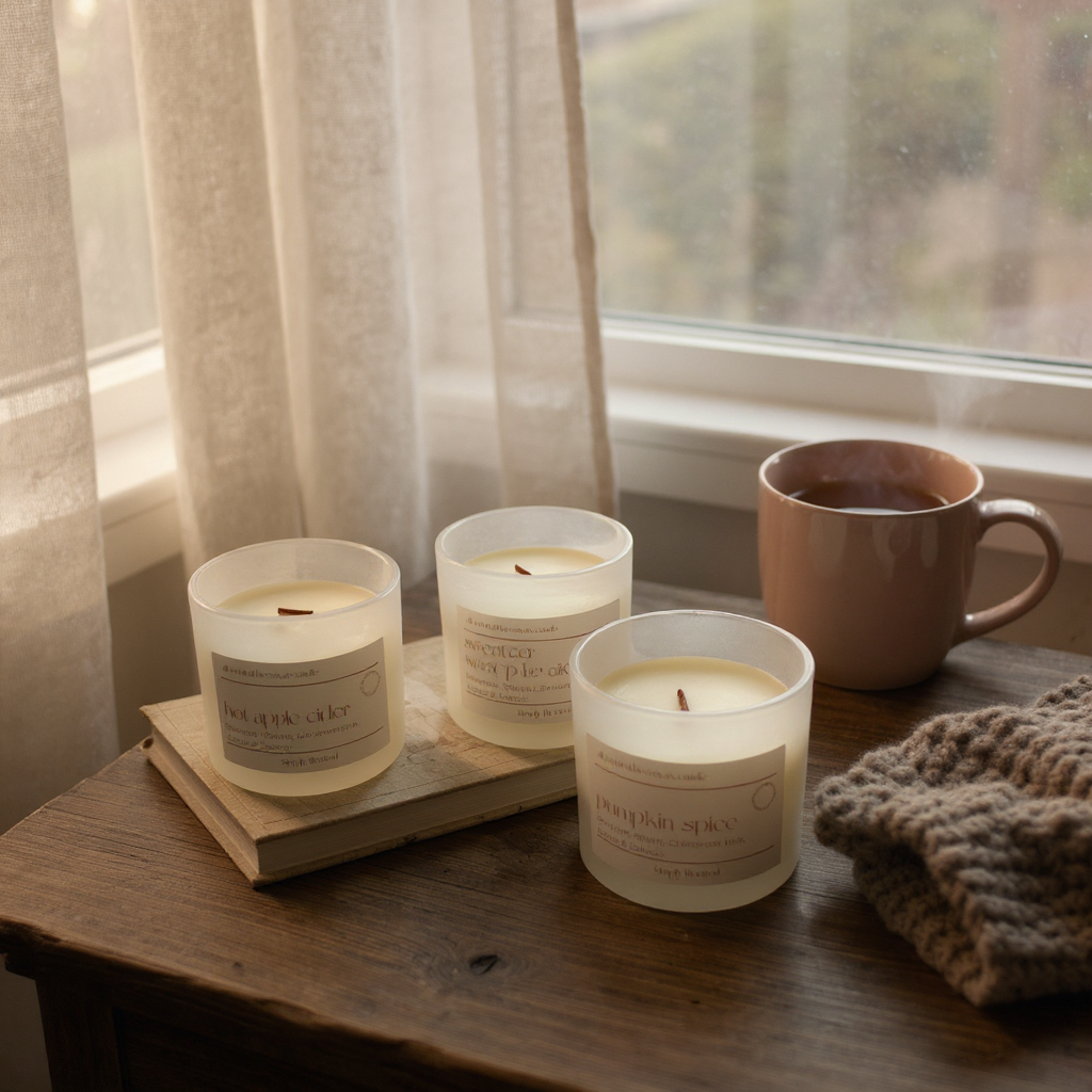 4oz Mini Beeswax Candles – Market Exclusive
