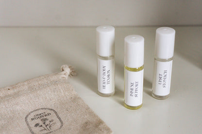 Sampler Trio | Set of 3 Pure Essential Oil Rollers | 5 ml