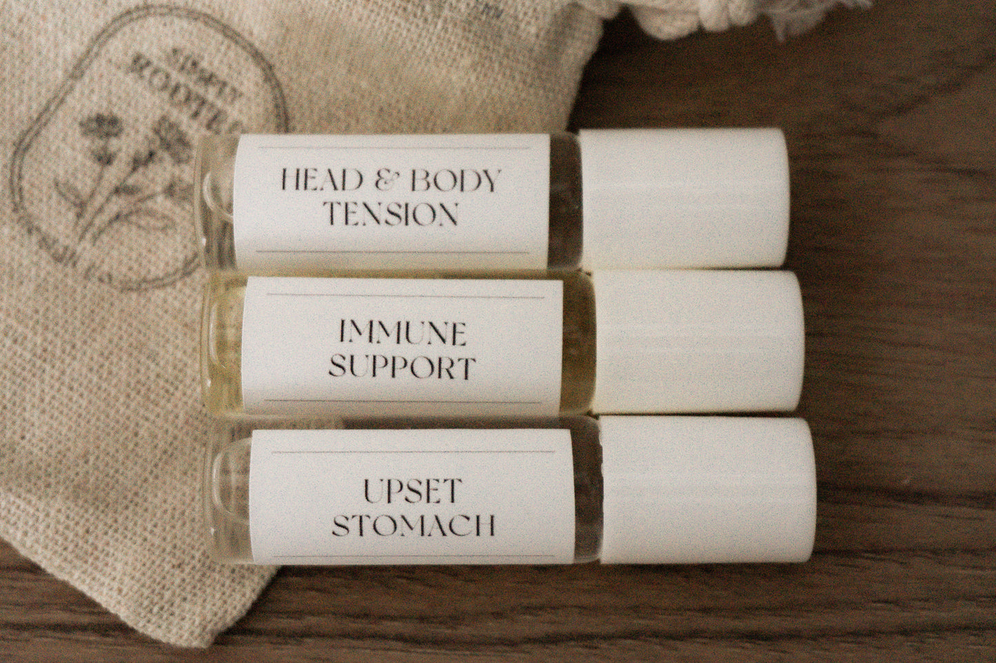 Sampler Trio | Set of 3 Pure Essential Oil Rollers | 5 ml