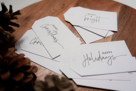 Holiday Gift Name Tags