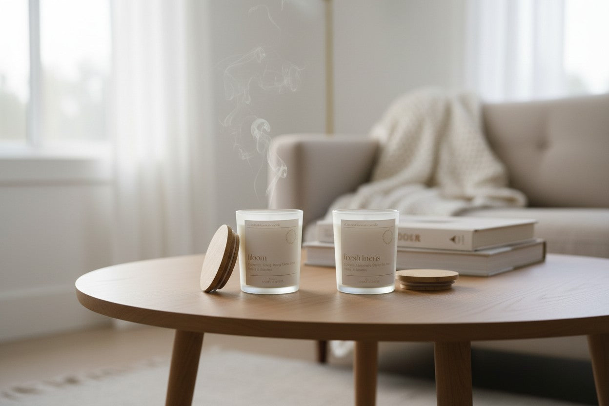 Summer Candle Sampler Set | 4 oz Beeswax Candle Gift Set