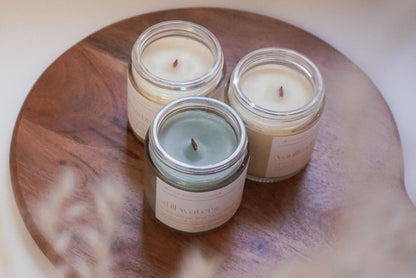 Signature Sampler Set | Assorted Natural Beeswax Candles