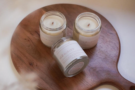 Signature Sampler Set | Assorted Natural Beeswax Candles