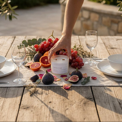 Wild Nectar Beeswax Candle | Fruity Summer Candle